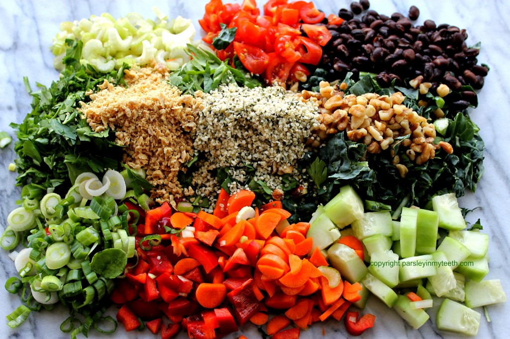 high protein salad ingredients