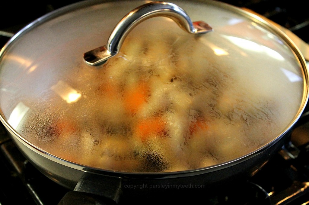 Mushroom Vegetable Stir Fry prep 2