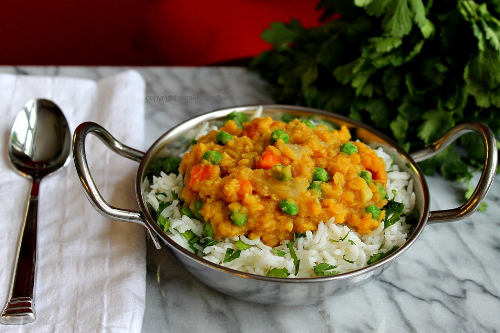 Curried Vegetable Dal f1