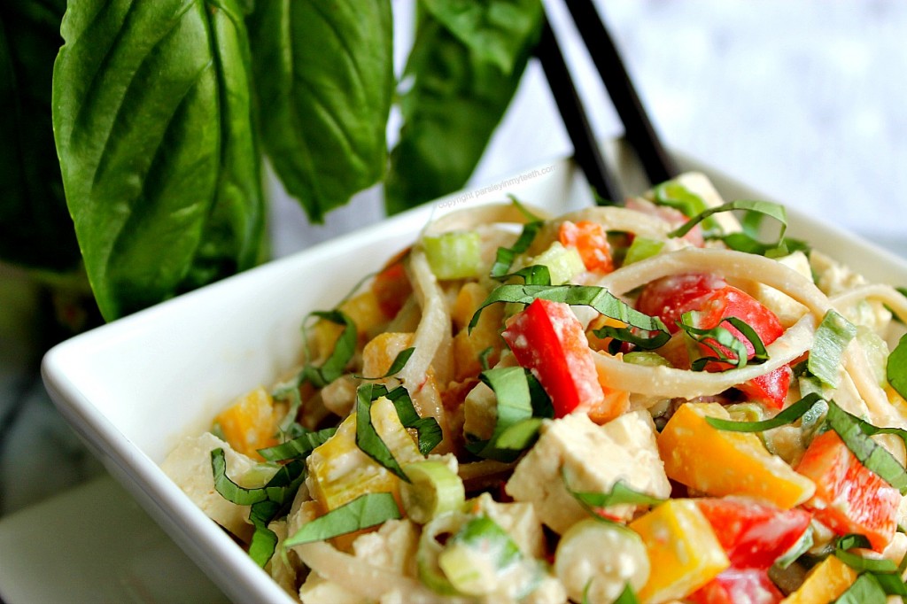 Thai Noodle Tofu Salad 5
