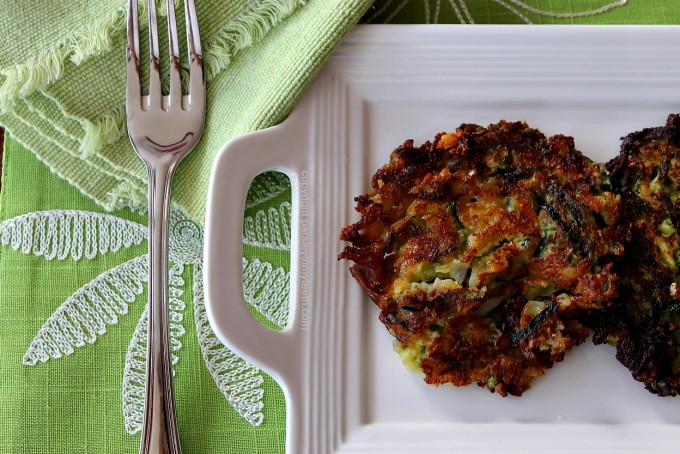Zucchini Parmesan Fritters by Parsley In My Teeth