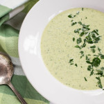 Cream of Spring Greens Soup