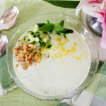 5-Minute Chilled Cucumber Mint & Yogurt Soup