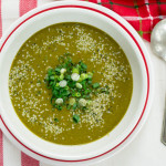 Mixed Herb & Lettuce Salad Soup