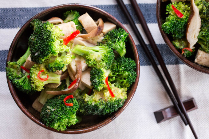 Tofu Broccoli & Shitake Mushroom Stir-Fry by Parsley In My Teeth