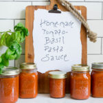 Homemade Tomato-Basil Pasta Sauce