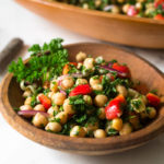 Za’ atar Chickpea & Parsley Salad with Capers