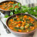 Curried Black-Eyed Pea Soup
