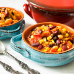 15-Minute 4-Bean Harissa & Corn Chili