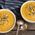 Curried Golden Beet Carrot & Parsnip Soup